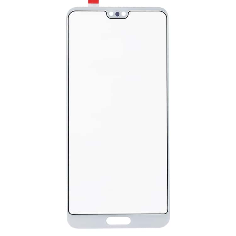 Touch Screen Front Glass for Huawei P20 White - EGFix Touch Screen Front Glass for Huawei P20 White - EGFix